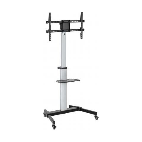 650630 Supporto Tv A Parete 2,18 M (86"") Argento - Foto 1