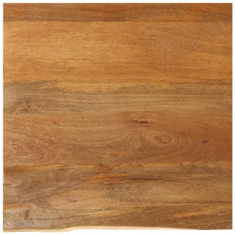 Piano Tavolo Bordi Vivi 60x60x2,5 Cm In Legno Massello Di Mango - Foto 1