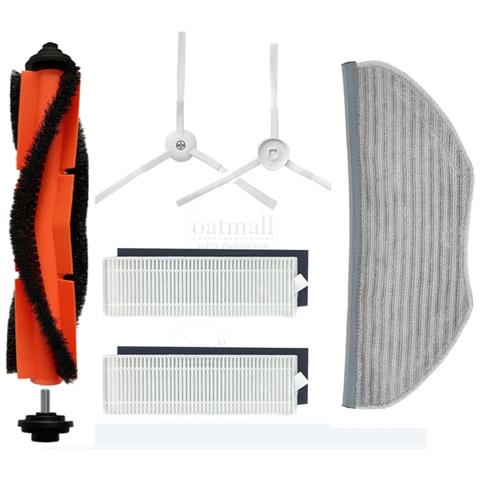 Accessori Per Aspirapolvere Robot Xiaomi Mijia G1 Mjstg1, 1 Spazzola Principale, 2 Spazzole Laterali, 1 Panno Per Mocio, 2 Filtri Hepa - Foto 1