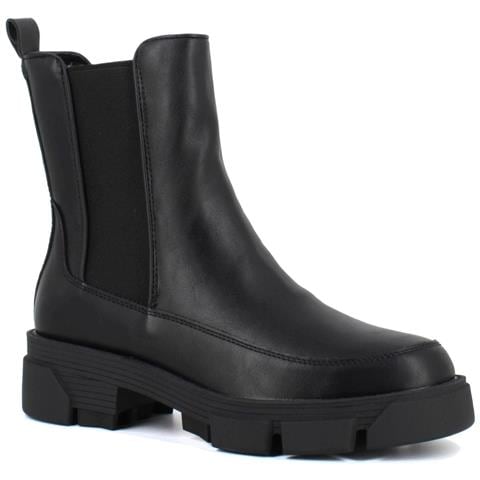 Black Casual Closed Boots Stivaletti Pelle Sintetica Scarpe Donna Nero Eu 38, 838118/09-01 - Foto 1