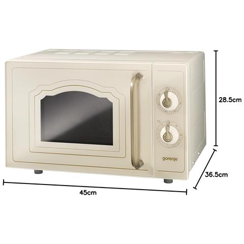 Forno A Microonde Mo4250cli 20 Litri - Cm. 46 - Avorio - Foto 5