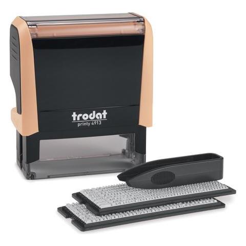 Trodat 4913 Typomatic Autoinchiostrante Timbro Testo/data - Foto 1