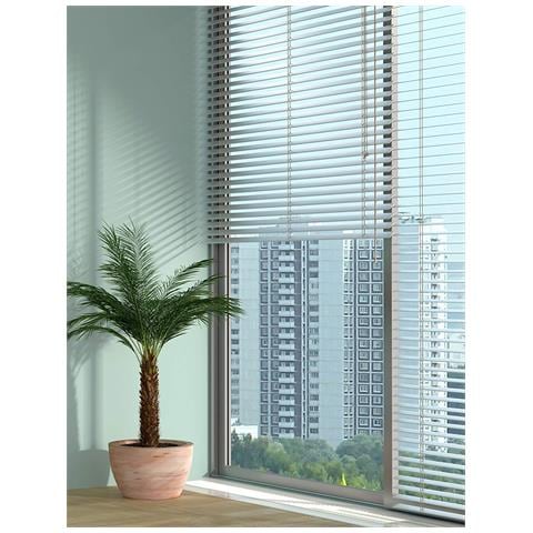 Storplanet - Tenda Veneziana In Alluminio Bianco 120x250cm - Foto 2