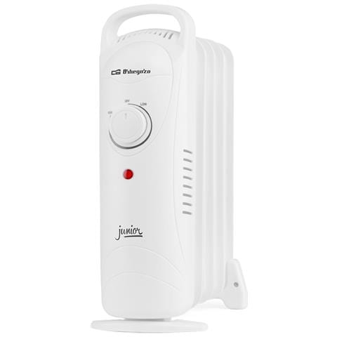 Radiatore a Olio RO 720 con 5 Elementi Termostato Regolabile Protezione dal Surriscaldamento Potenza 700 W Colore Bianco - Foto 1