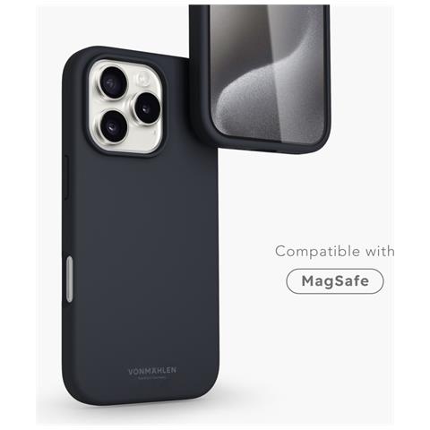 Soft Silicone Case custodia per cellulare 17,5 cm (6.9") Cover Blu marino - Foto 5
