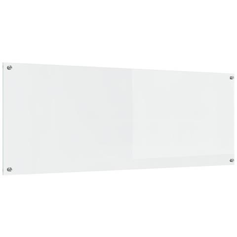 Schienale da Cucina  Clear 110x40x0.6 cm in Vetro Temperato - Foto 1