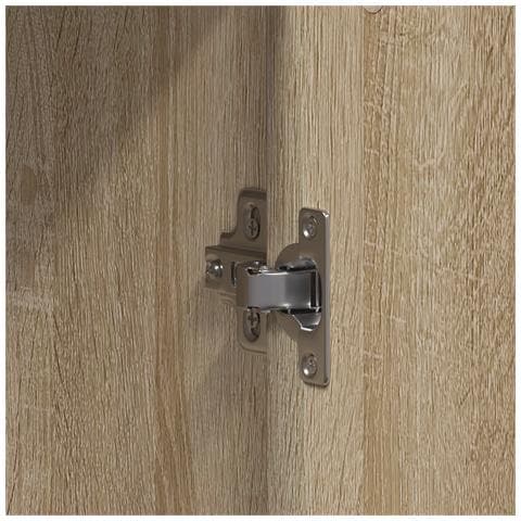 Armadio Rovere Sonoma 55x25x189 cm Legno Ingegnerizzato - Foto 9