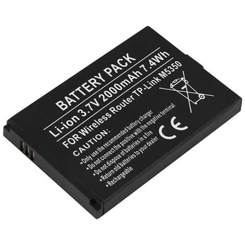 Batteria Router Per Tp-link M5350 Li-ion 3.7v 2000mah 7.4wh - Foto 1