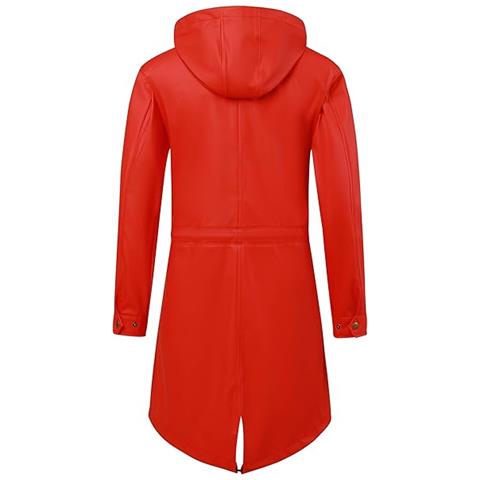 Giacca Antipioggia Da Donna Rossa Xs - Foto 3