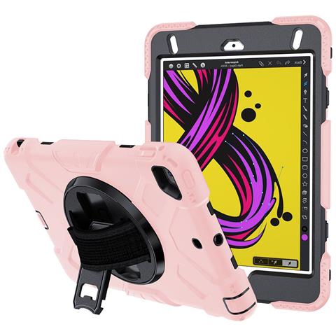 Custodia Per Ipad Mini 5/4 7.9"" Armatura Con Supporto Rotante Rosa - Foto 1