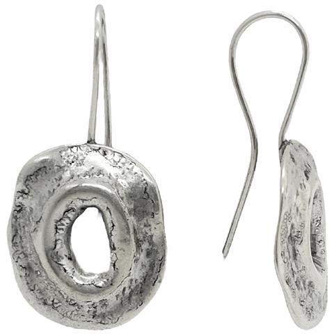 Orecchino Savage Con Gancio Argentato - Foto 1