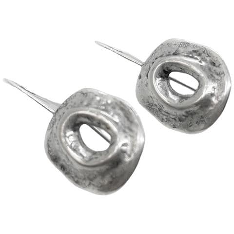 Orecchino Savage Con Gancio Argentato - Foto 2