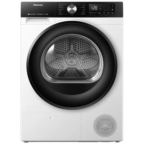 Asciugatrice DH3S902UWDC Libera installazione Caricamento frontale 9 kg Bianco - Foto 1