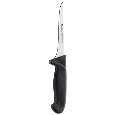 Coltello disossatore Professionale P-9000 - Lama da 15cm in Acciaio Inox Forgiato - Manico Antiscivolo ergonomico nero - Per Disossare Carne e Pollame - per Uso Domestico e Professionale - Made in Italy - Foto 1