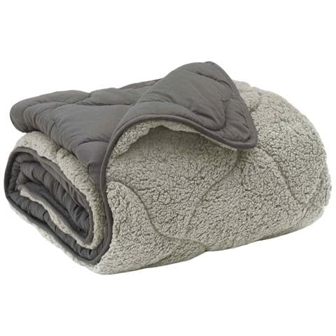 Duvet Estivo Trapuntato Grigio chiaro 220 x 240 cm - Foto 1