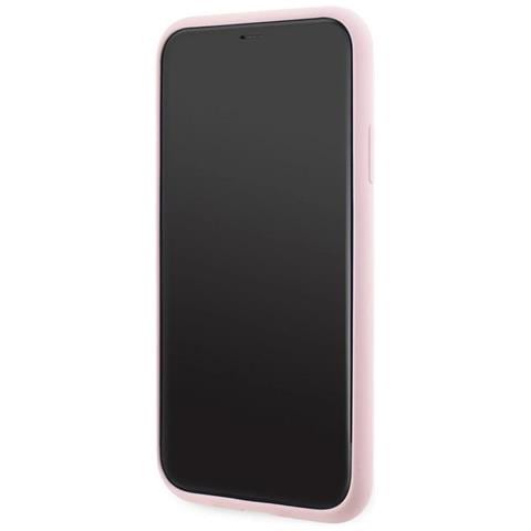 Karl Lagerfeld Custodia In Silicone Magsafe Per Iphone 11 - Rosa - Foto 1