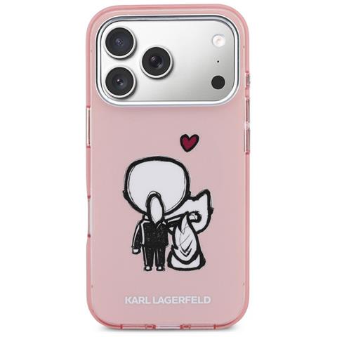 Custodia Magsafe Per Iphone 17 Pro Max, Rosa Karl Lagerfeld - Foto 1