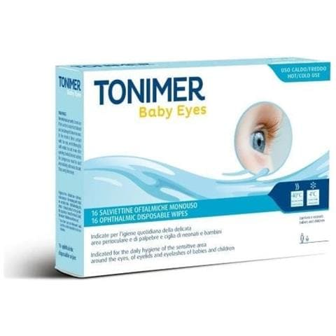 Tonimer Eyes Baby Salviettine Oftalmiche 16 Pezzi - Foto 1