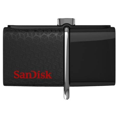 64gb Ultra Dual Usb 3.0 64gb Usb 3.0 3.1 Gen 1 Numero Di Grucce Nero Unità Flash Usb Sddd2-064g-gam46 - Foto 1