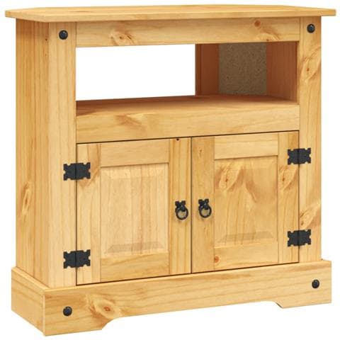 Tavolo Console in Pino Messicano Corona Range 80x43x78 cm - Foto 1