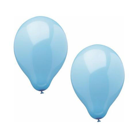 Palloncini 25 Cm Azzurro 10 Pezzi - Foto 1