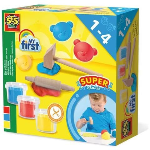 Pasta Da Modellare Con Strumenti - 3 X 90 G - Foto 1