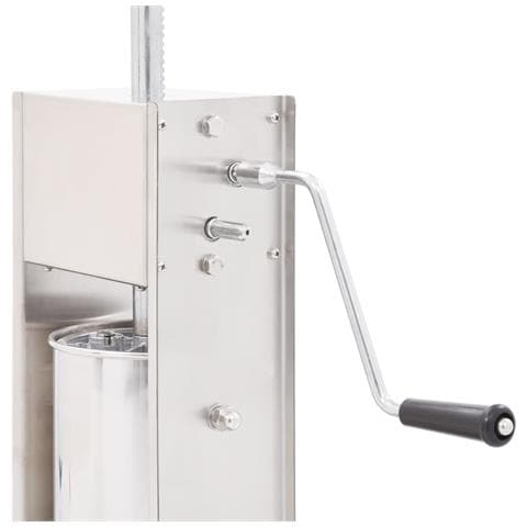 Insaccatrice Manuale Argento 5 L In Acciaio Inossidabile - Foto 2