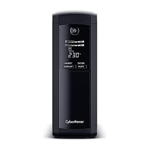 Gruppo di Continuità (UPS) ValuePRO VP1200ELCD a Linea Interattiva 1200VA / 720W 5 Prese Schuko / USB / RS-232 - Foto 2