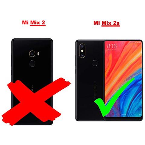 Pellicola Armatura A Schermo Intero Compatibile Con Xiaomi Mix 2s In Trasparente Con Bianco - Vetro Temperato (tempered) Di Protezione Del Display In Durezza 9h Con 3d Touch - Foto 2