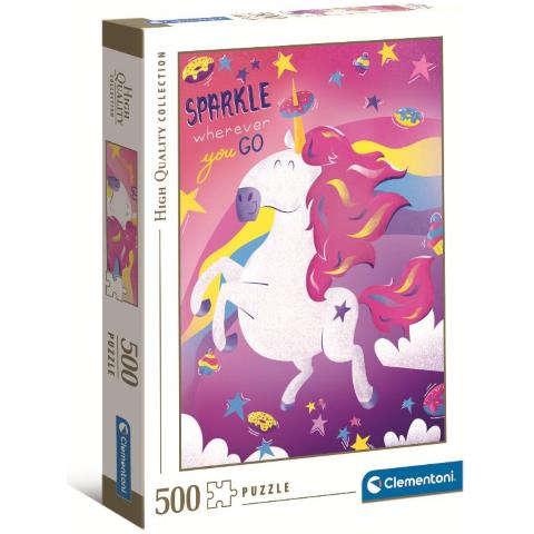 Puzzle 500 Pezzi Unicorno - Foto 1