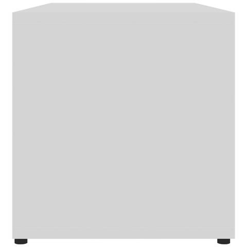 Mobile Porta TV Bianco 80x34x36 cm in Legno Multistrato - Foto 9