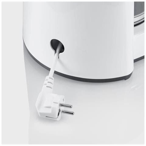 Ka4816 Macchina Da Caffè Con Filtro, 10 Tazze, Capacità: 1,4 L, Spegnimento Automatico, Caraffa In Vetro, Potenza: 1000 W, Bianco - Foto 2