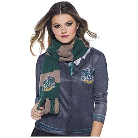 Di Rubie Ufficiale Di Harry Potter Serpeverde Deluxe Sciarpa Accessori Costume Adulti Childs One Size Et 6 Anni - Foto 1