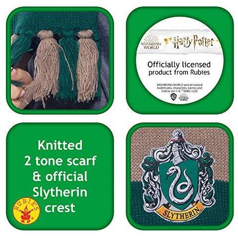 Di Rubie Ufficiale Di Harry Potter Serpeverde Deluxe Sciarpa Accessori Costume Adulti Childs One Size Et 6 Anni - Foto 4