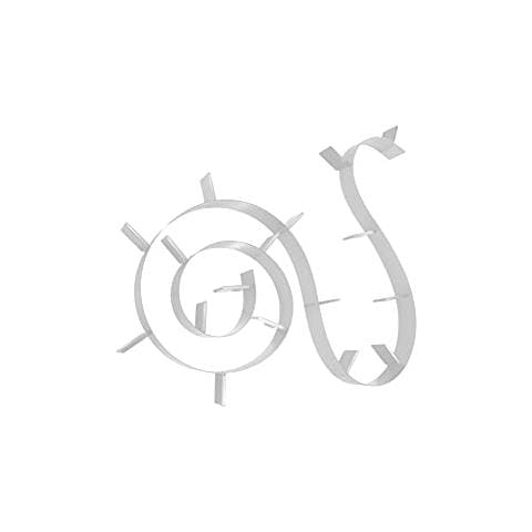 Bookworm Mensola Da Parete 17 Reggilibri Pvc Alluminio 820 X 19 X 20 Cm - Foto 1