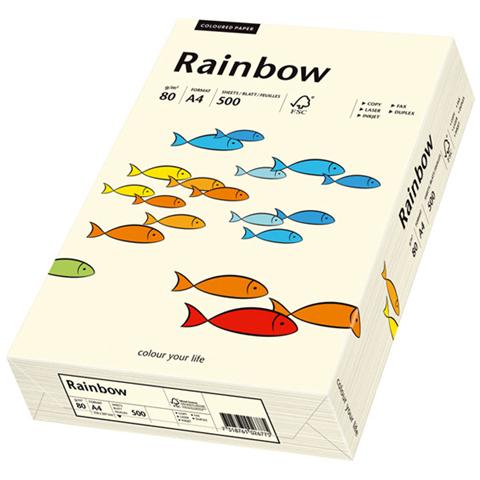 Rainbow A4 500er, A4 (210×297 mm) , Universale, Opaco, ECF - Foto 1