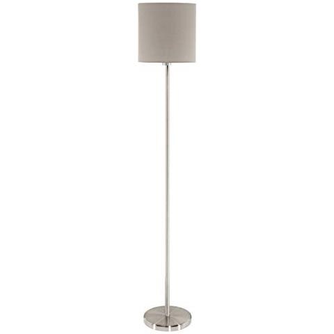 PASTERI, Nichel, Grigio talpa, Tessuto, Acciaio, IP20, II, Soggiorno, E27 - Foto 1