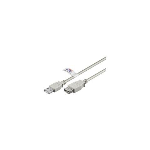 USB Verl AA 300 HiSpeedCert 2.0 3m cavo USB USB A Grigio - Foto 1