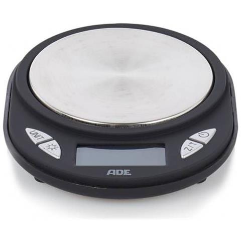 TE1700 Fred Bilancia tascabile Portata max. 100 g Risoluzione 0.01 g a batteria Nero, Argento - Foto 1