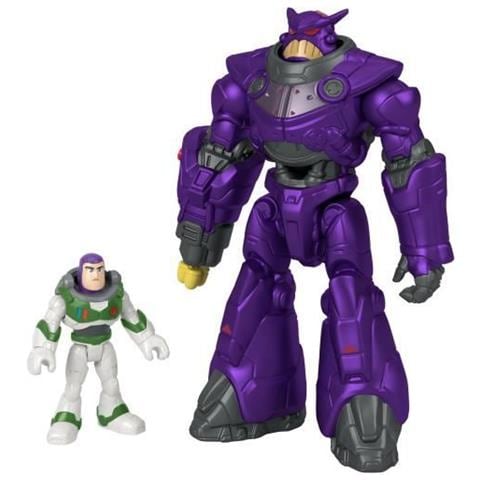 Imaginext - Lightyear - Buzz E Mega Zurg - Action Figure Della Prima Età - Foto 1