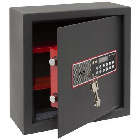 Cover 172060 Cassaforte Camuffata Nel Falso Fondo Dell'armadio, Apertura Elettronica E A Chiave, 35x35x15 Cm, 11 L - Foto 1