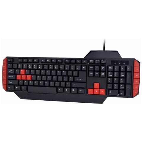 Tastiera e Mouse USB GGS-UMG4-02  (Layout Inglese US) Colore Nero - Foto 2