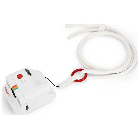 Tracolla Regolabile In Nylon Per Fotocamera Go, Bianco - Foto 2