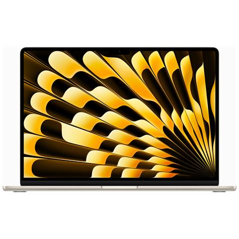 MacBook Air M M2 Computer portatile 38,9 cm (15.3") 8 GB 512 GB SSD Wi-Fi 6 (802.11ax) macOS Ventura Beige - Foto 1