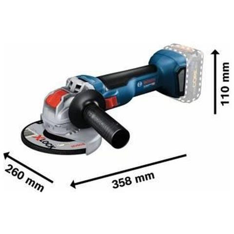 Smerigliatrice Gwx 18v-10 Professional 1000 W 18 V - Foto 1