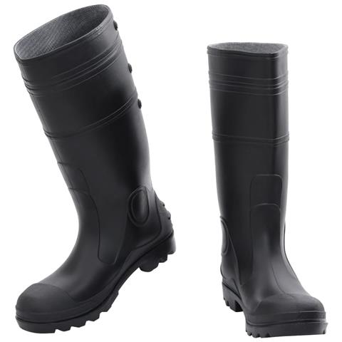 Stivali Da Pioggia Neri Misura 42 In Pvc - Foto 2