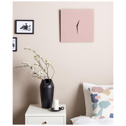 Orologio Da Parete Ferro Rosa 40 X 40 Cm Tomar - Foto 1