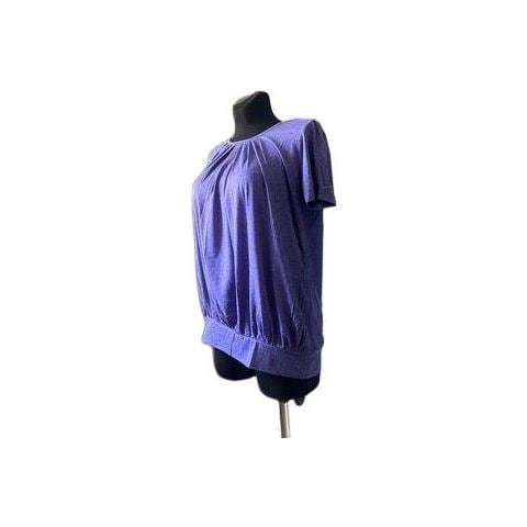 Maglietta Viola A Maniche Corte Da Donna, Taglia L - Foto 2