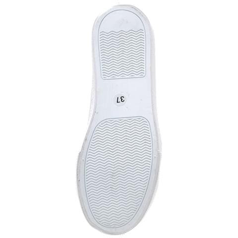 Scarpe Da Ginnastica Da Donna In Tessuto Bianco Leggero 38 - Foto 4