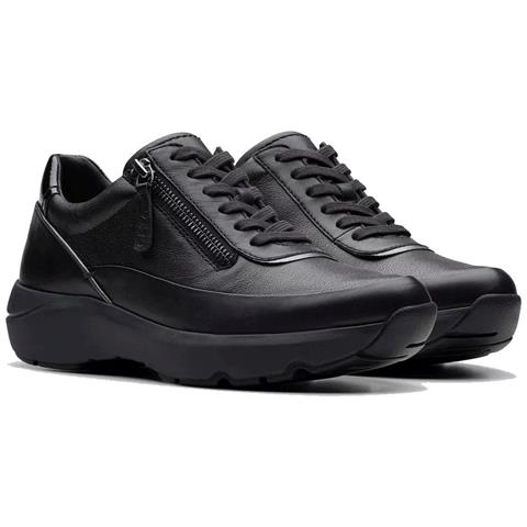 Tivoli Leisure Trainers Sneakers Pelle Scarpe Donna Nero Eu 38, 26178732 - Foto 1